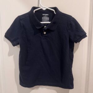 Old Navy Navy Blue Short-Sleeve Polo